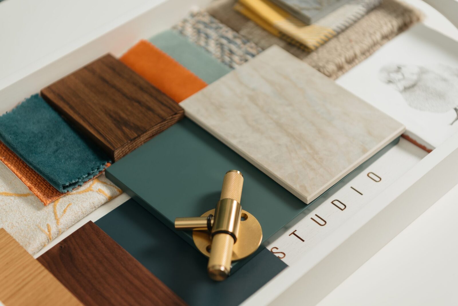 Design Process matching materials and colours