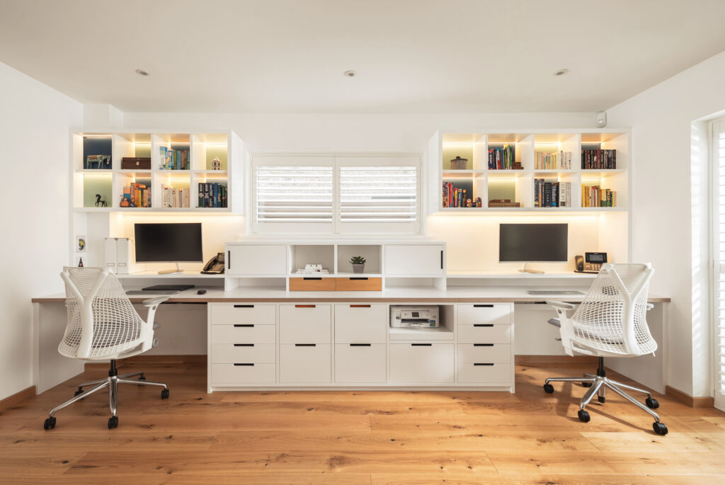 Bespoke home office joinery