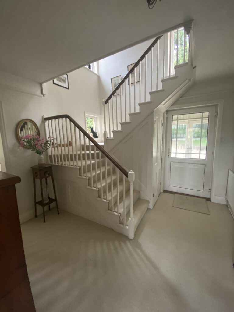 Entrance hallway before