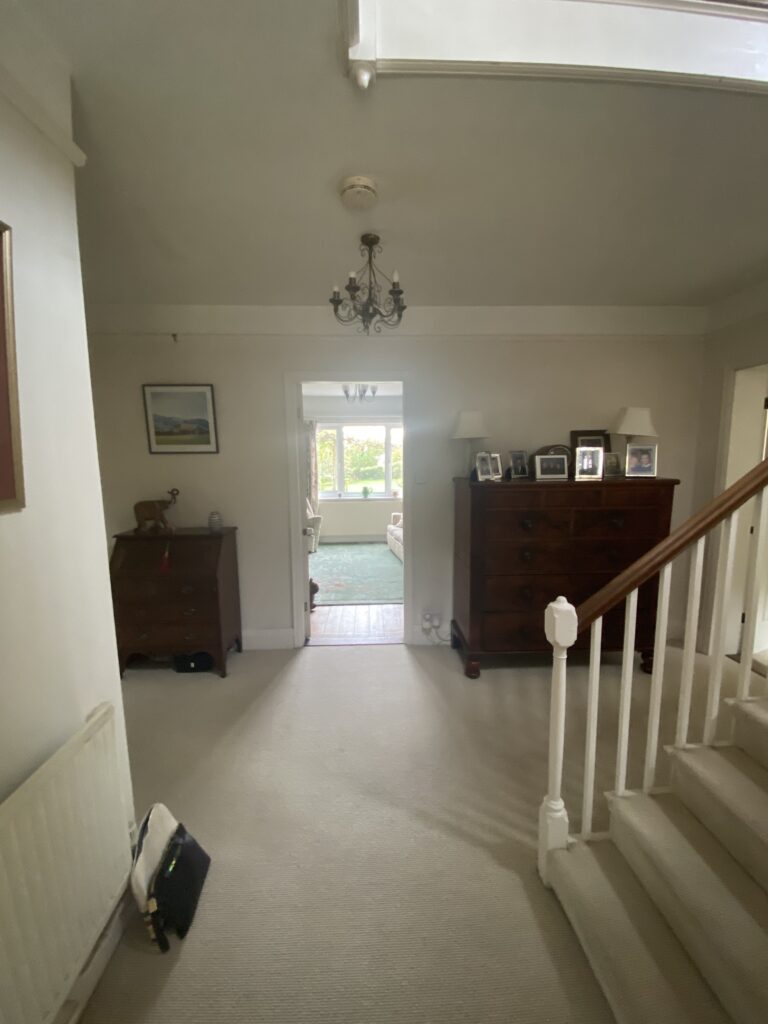 Entrance Hallway Before