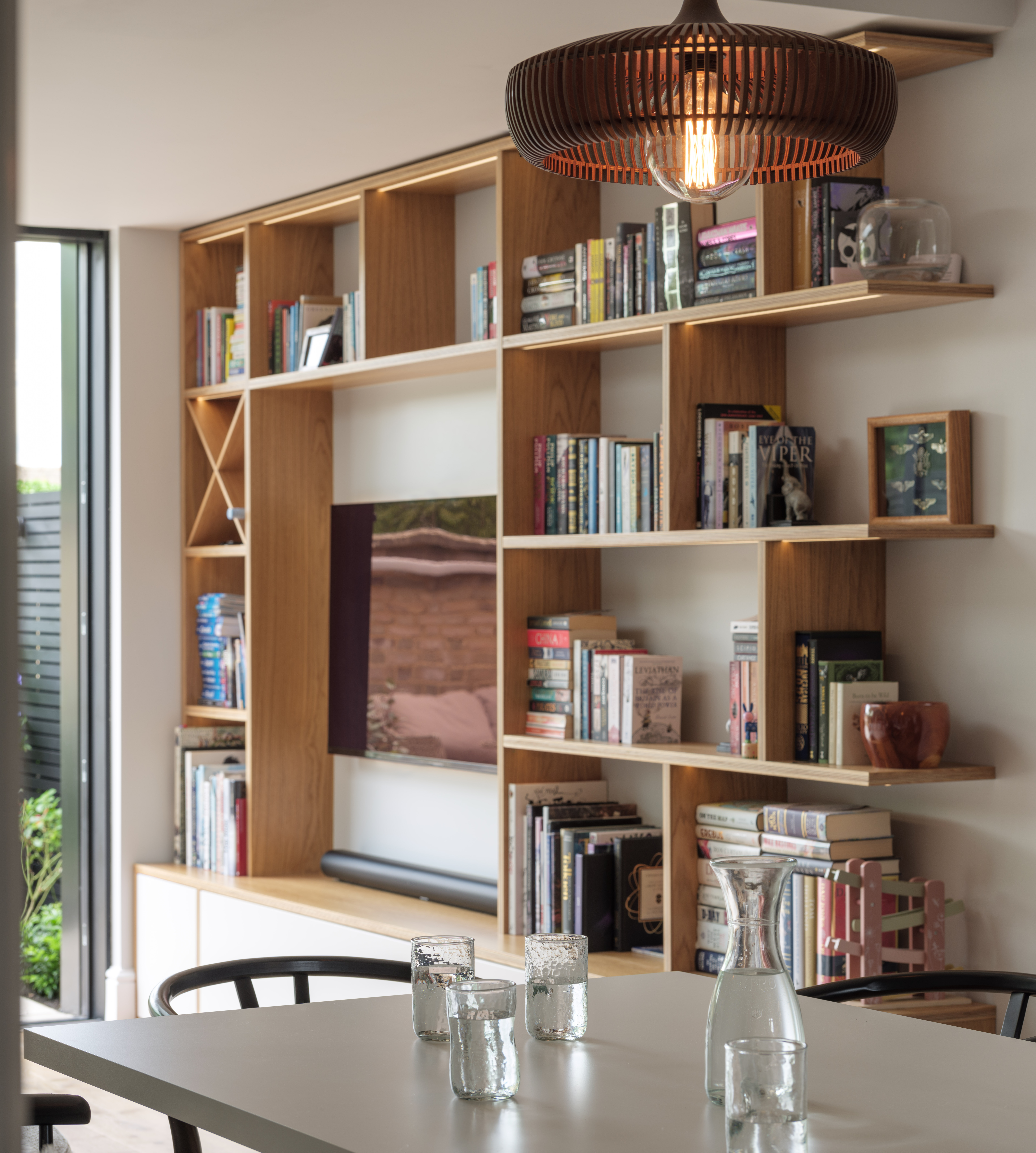 Bespoke Media unit- custom made joinery