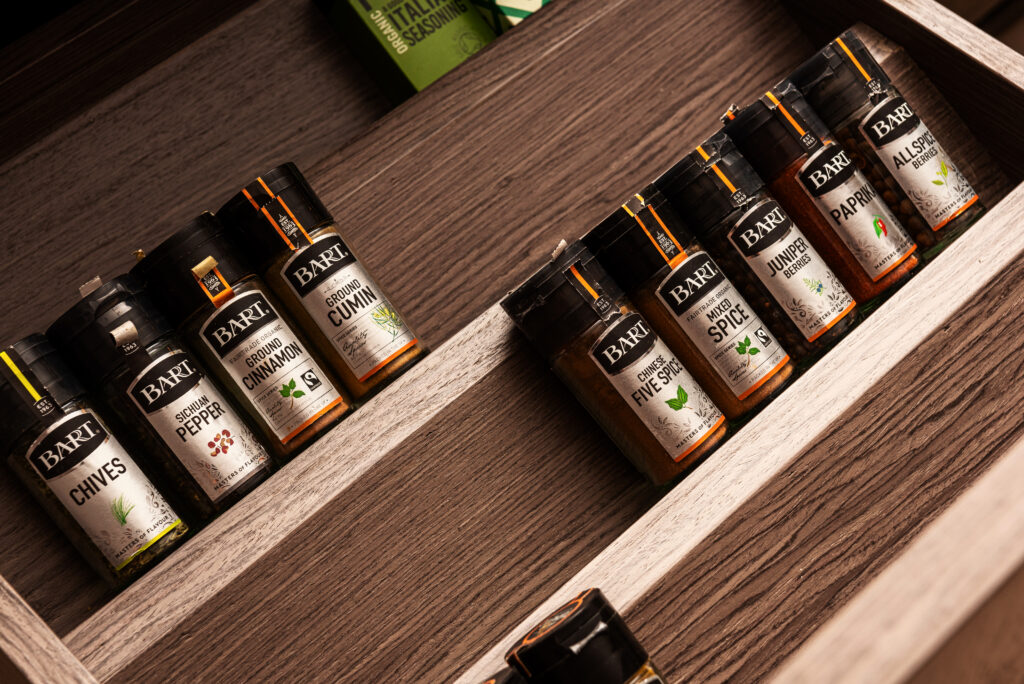 Bespoke Spice Drawer for a Luxury Kitchen by Katie Malik Interior Designer Cambridge