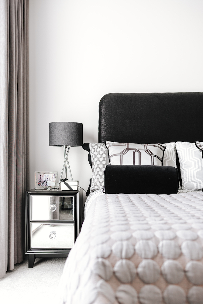 Monochromatic Guest Bedroom