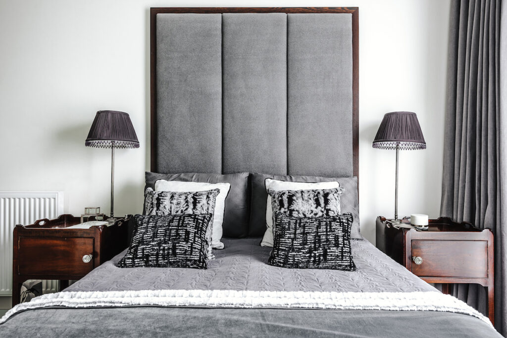 Monochromatic Master Bedroom