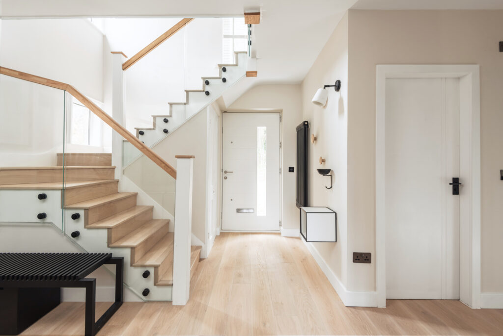 Scandi Style Home- Staircase by Katie Malik Interior Designer Cambridge