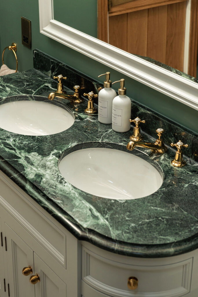 Master Ensuite- Grade Listed Property Renovation by Katie Malik Design Studio