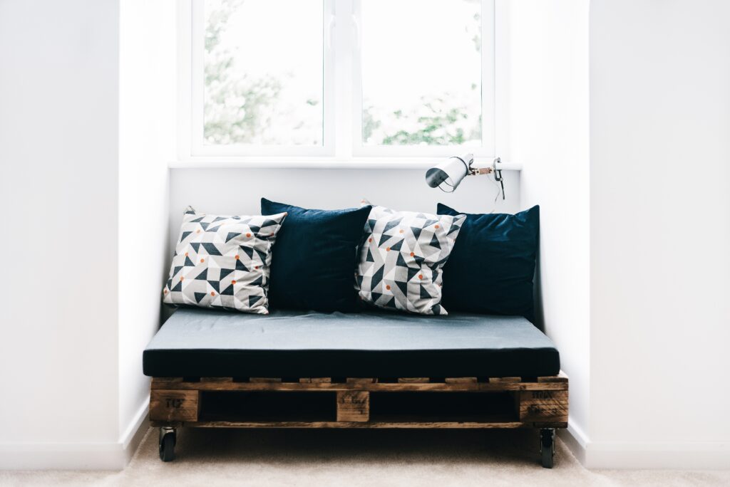 Bespoke Seating for a townhouse in Trumpington, Cambridge- by Katie Malik Design Studio