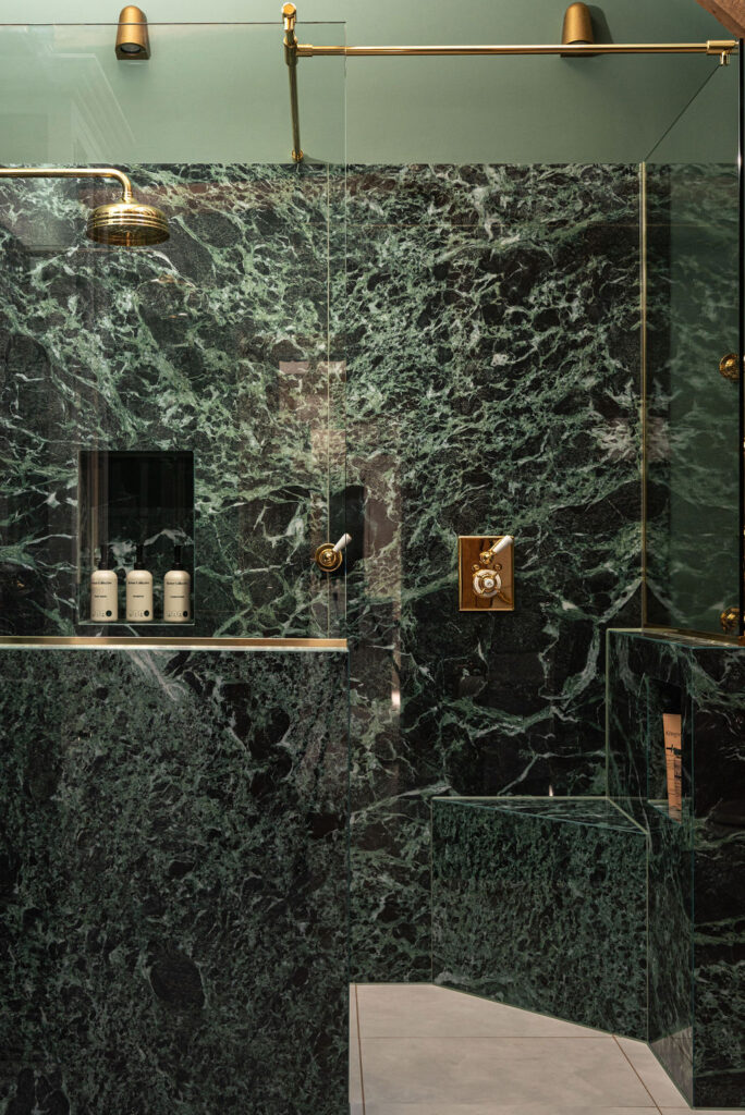 Contemporary Bathroom designed by Katie Malik Design Studio