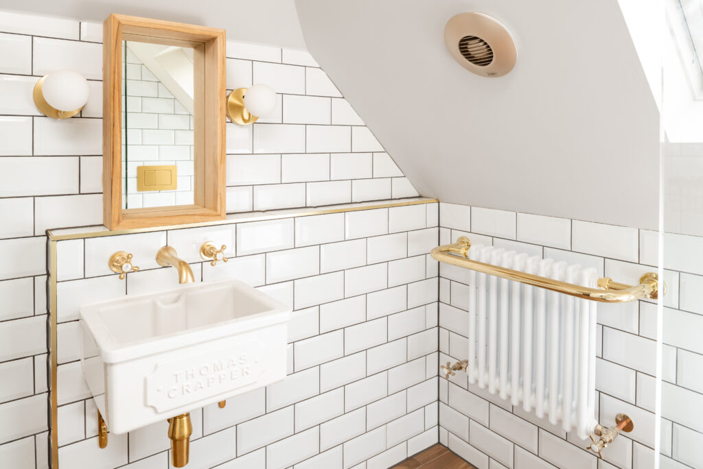 Contemporary Bathroom designed by Katie Malik Design Studio