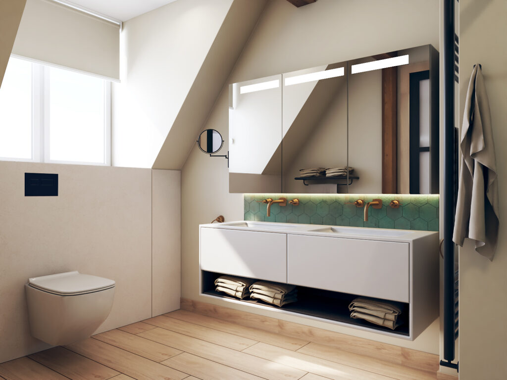 Contemporary Bathroom Remodel