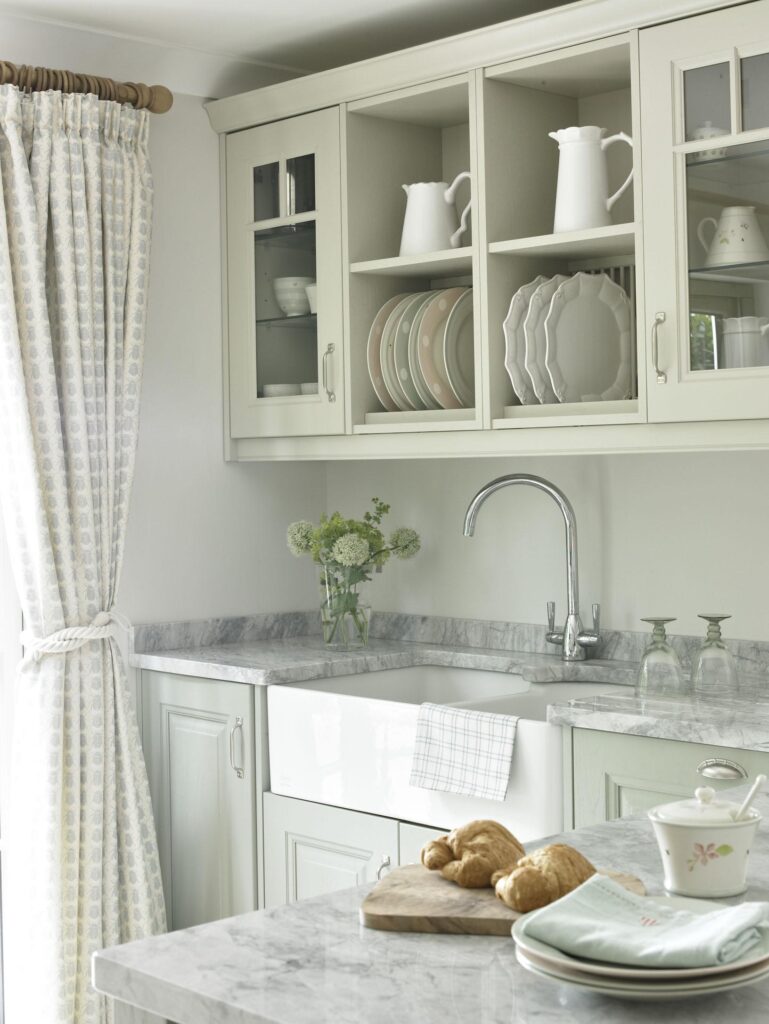 Healthy Home- Living Room by Katie Malik Design Studio