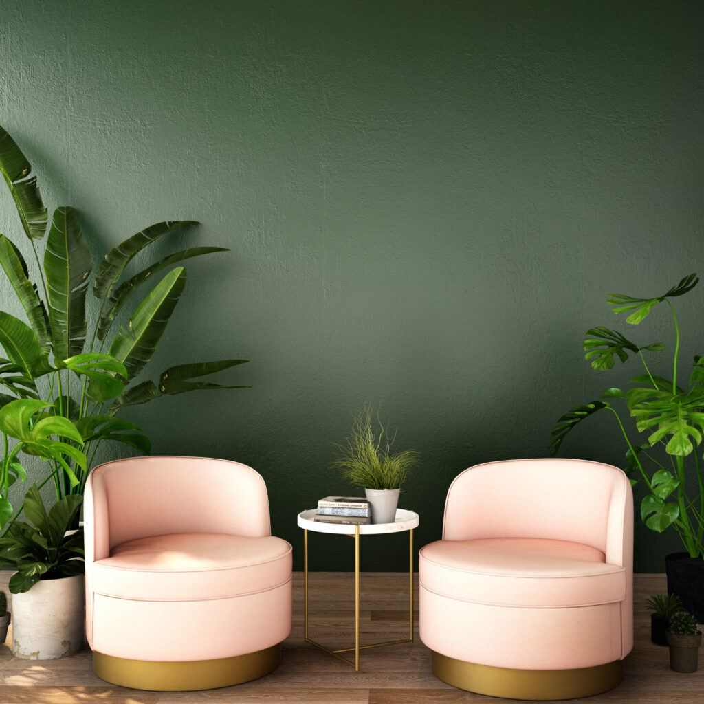 Green wall- let's talk