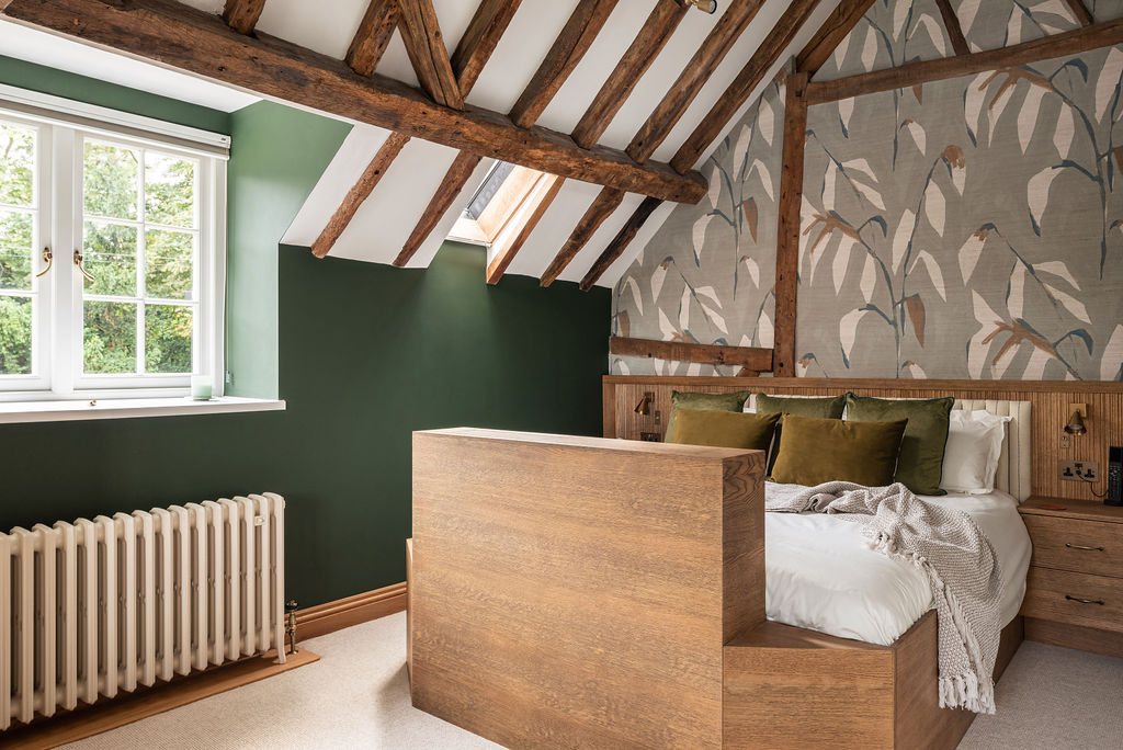 Master Bedroom by Katie Malik Design Studio Cambridge & Essex